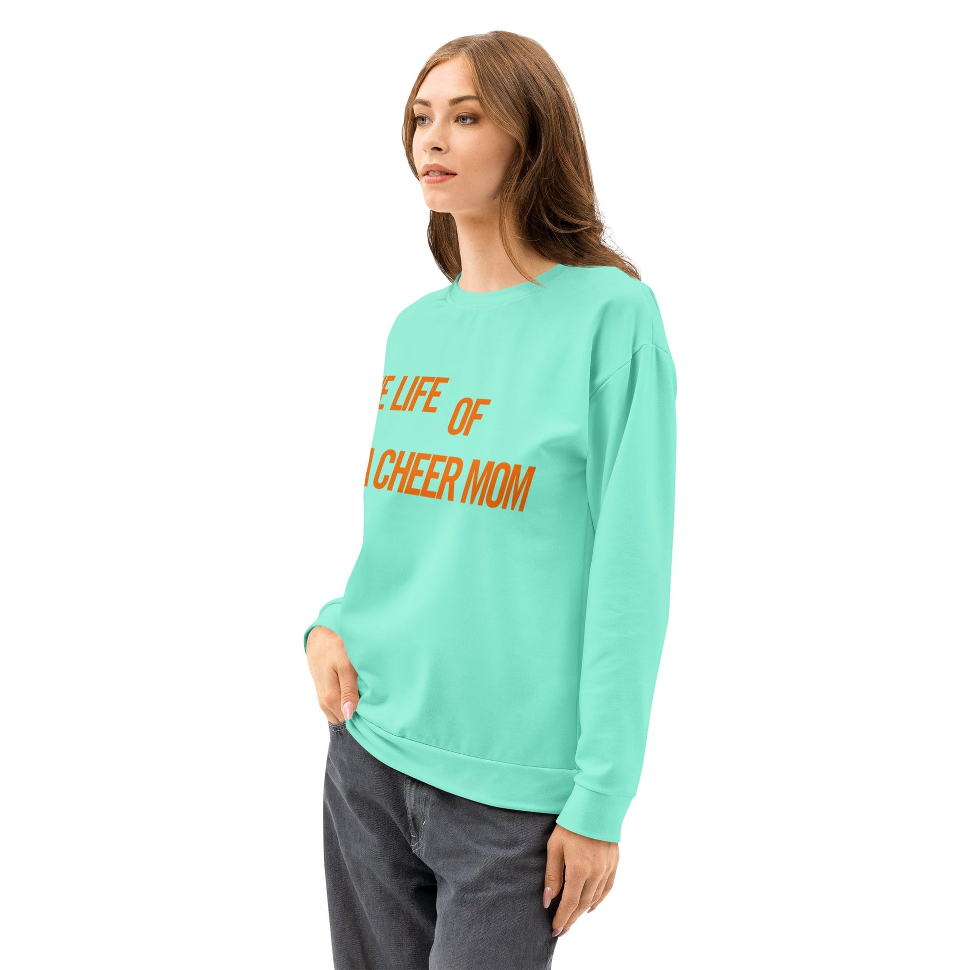 Cotton Cheer Mom sweatshirt 90s aestheticcheer momWrong Lever Clothing