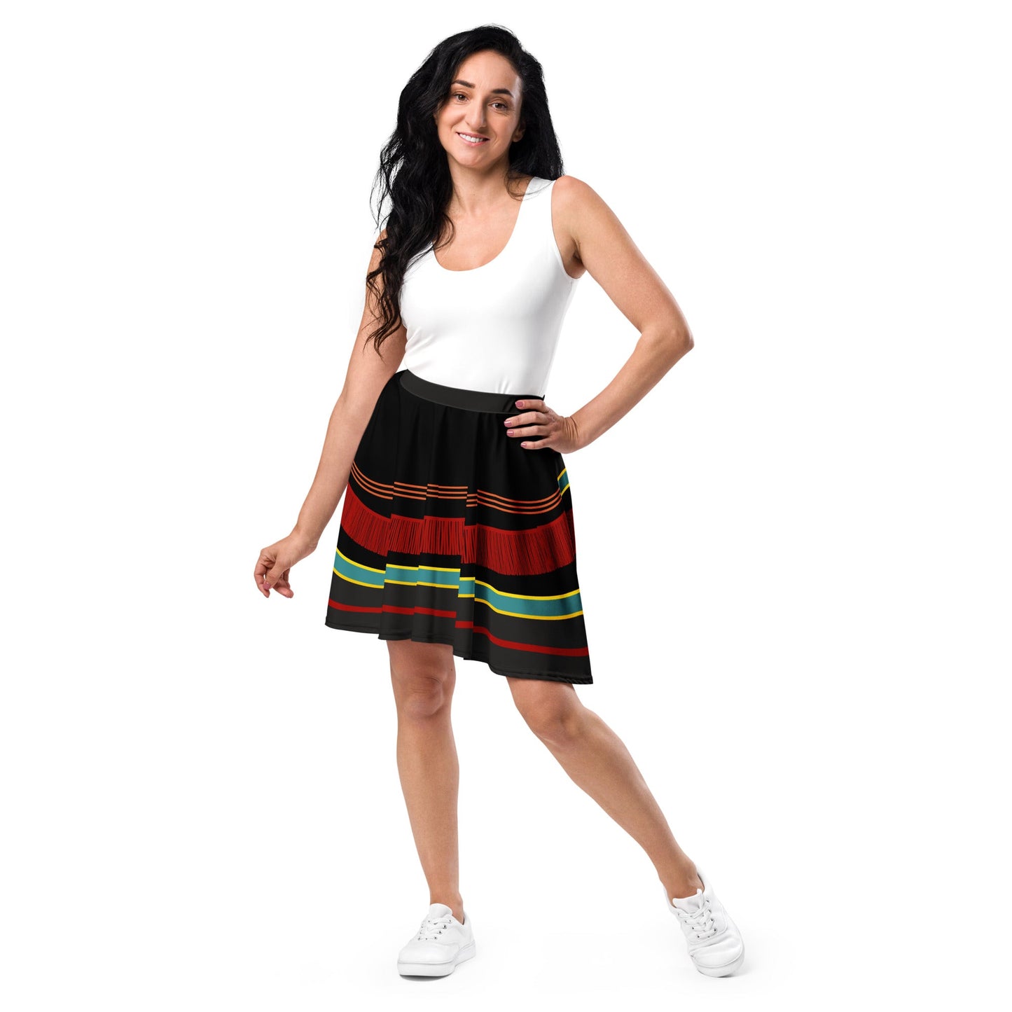 Dani Halloween Skater Skirt costumedani dennisonWrong Lever Clothing