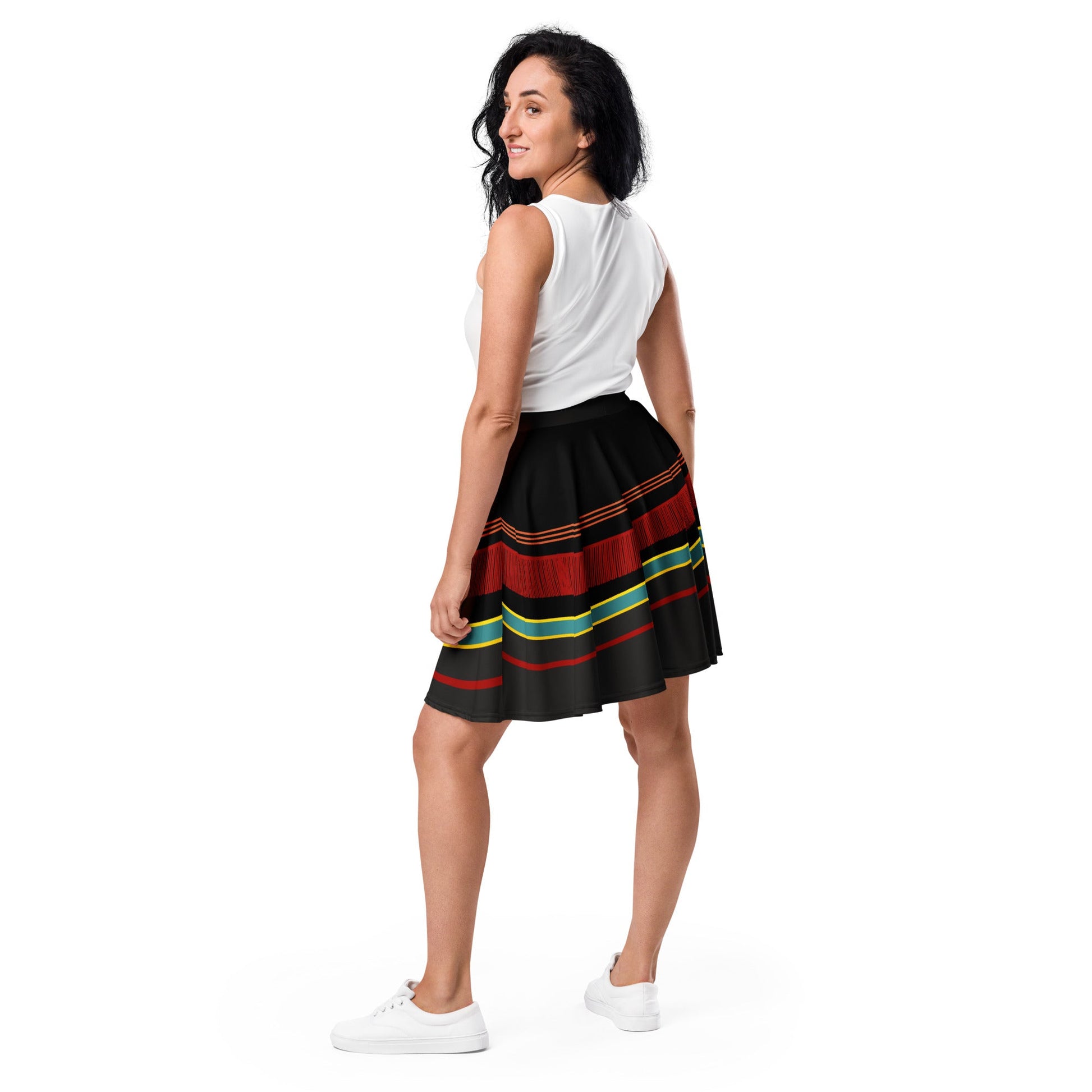 Dani Halloween Skater Skirt costumedani dennisonWrong Lever Clothing