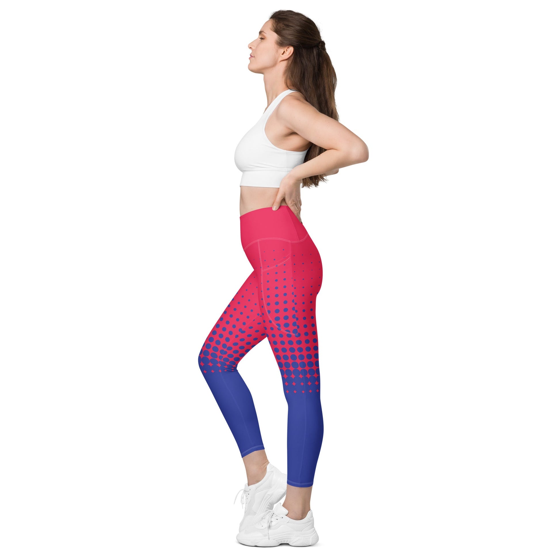 Destiny Superhero Leggings with pockets - park hopping, cruise ship, cosplay, bounding adult disneycosplayAdult LeggingsWrong Lever Clothing