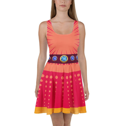 Destiny Superhero Skater Dress adult disneydisney adultSkater DressWrong Lever Clothing