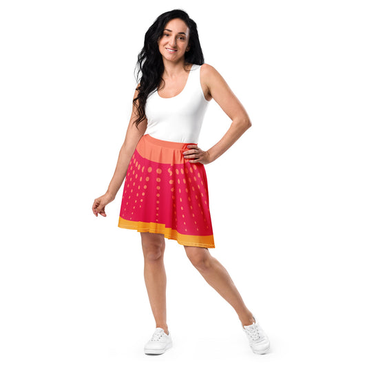 Destiny Superhero Skater Skirt - Cosplay, Bounding, Cruising, Park Hopping style cosplaycostume styleWrong Lever Clothing