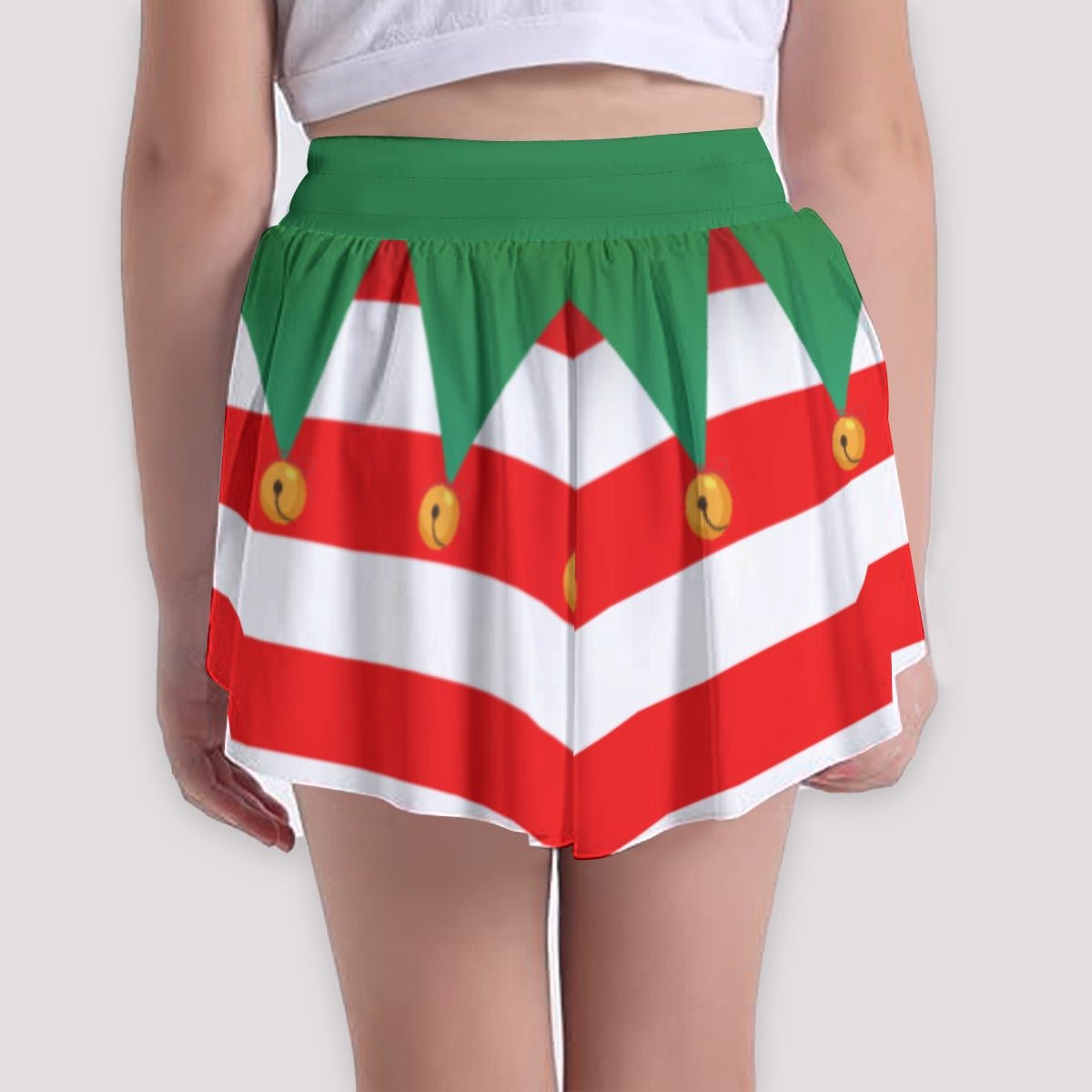 Elf Butterfly Shorts – Whimsical Holiday Shorts, Festive Elf Outfit Bottoms christmaschristmas elfWrong Lever Clothing
