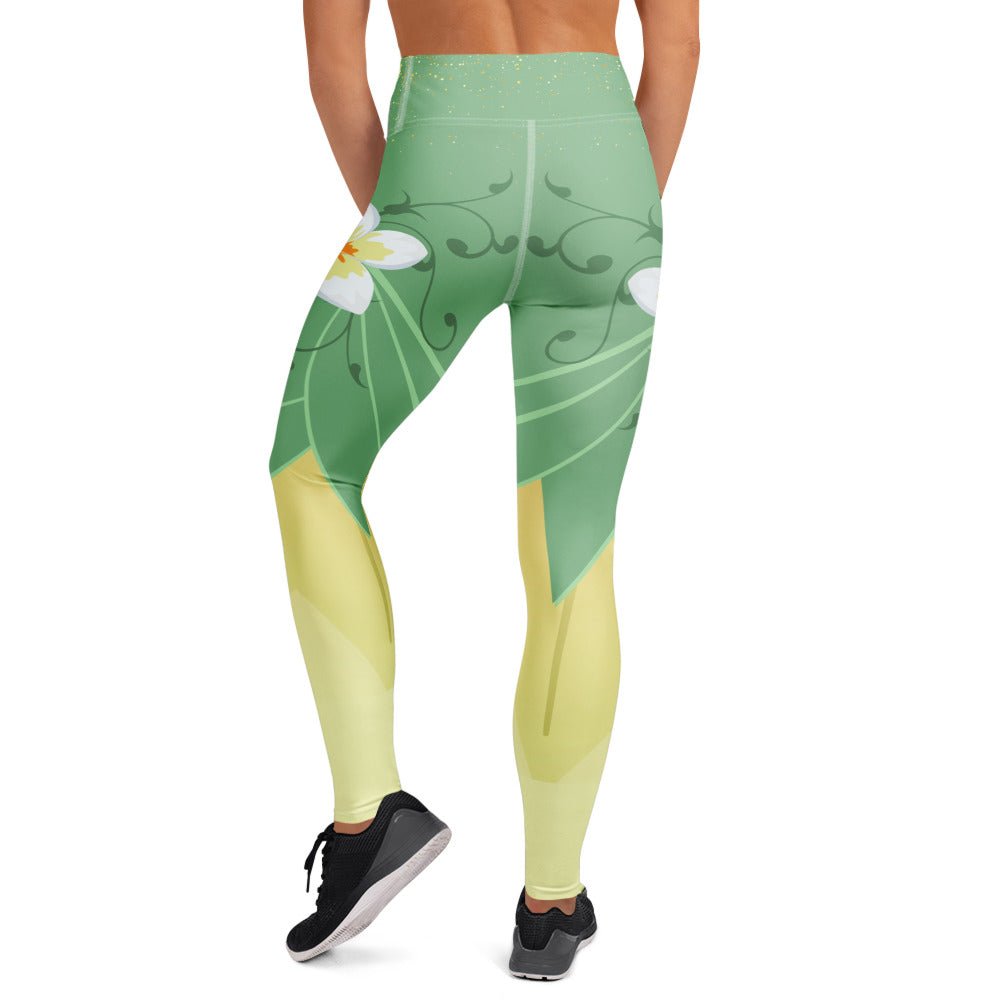 Emerald Bayou Princess - Inspired Athletic Leggings bayou princesscosplayWrong Lever Clothing
