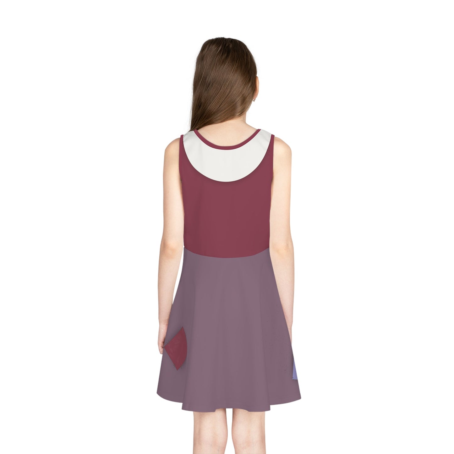 Enchanted Storybook Peasant Girls Skater Dress – Whimsical Fairytale Style disney adultdisney dressAll Over PrintsWrong Lever Clothing