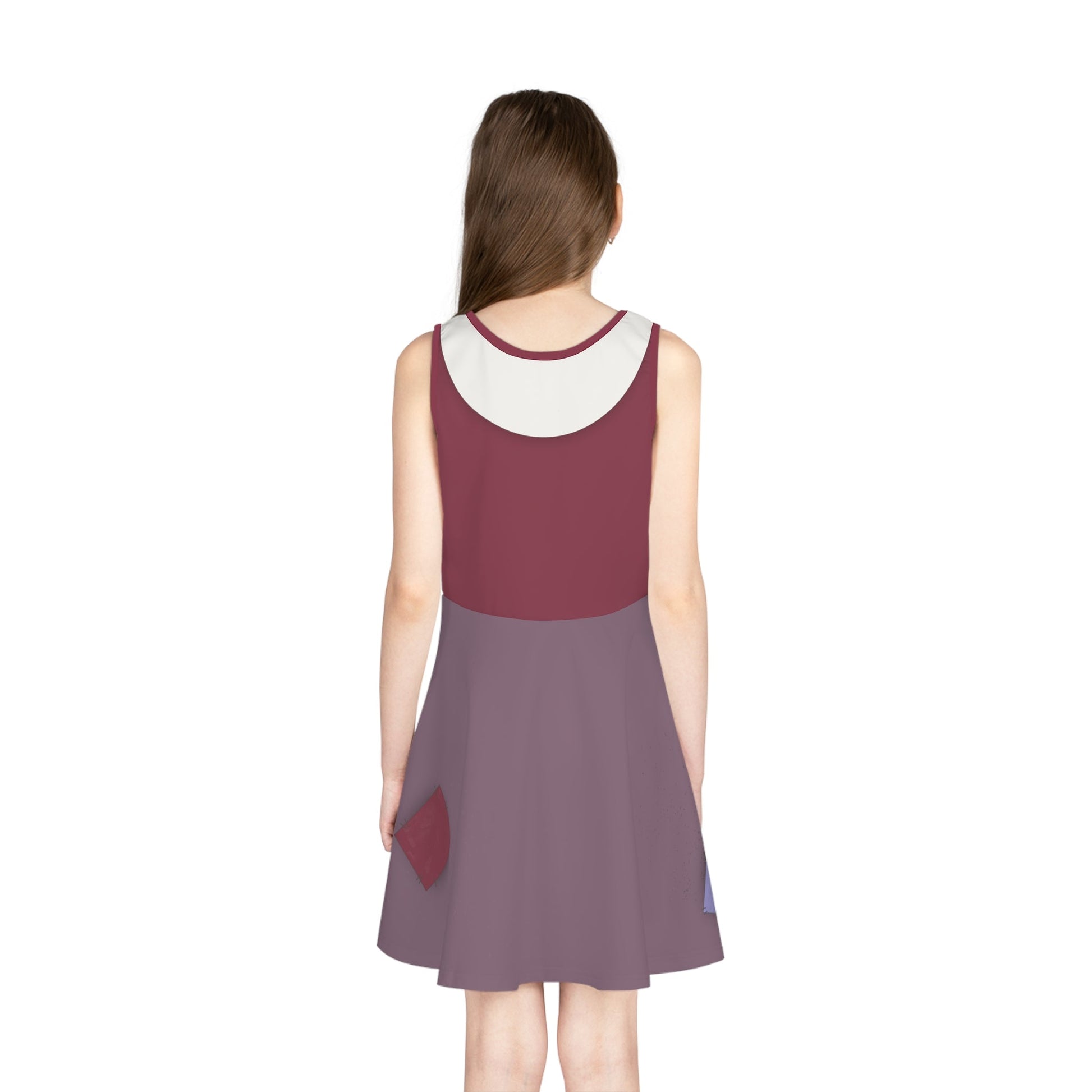Enchanted Storybook Peasant Girls Skater Dress – Whimsical Fairytale Style disney adultdisney dressAll Over PrintsWrong Lever Clothing