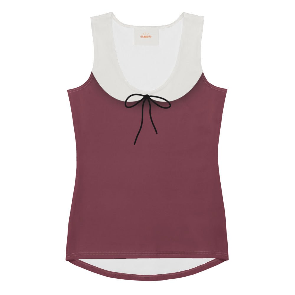 Enchanted Storybook Peasant Tank Top – Whimsical Fairytale Style adult snow whitecosplayWrong Lever Clothing