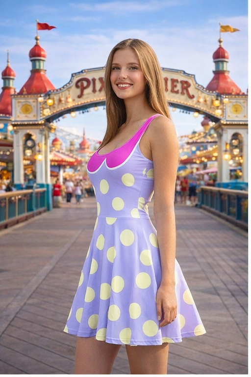 Envy Emotion Skater Dress disney adulrdisney adultSkater DressWrong Lever Clothing