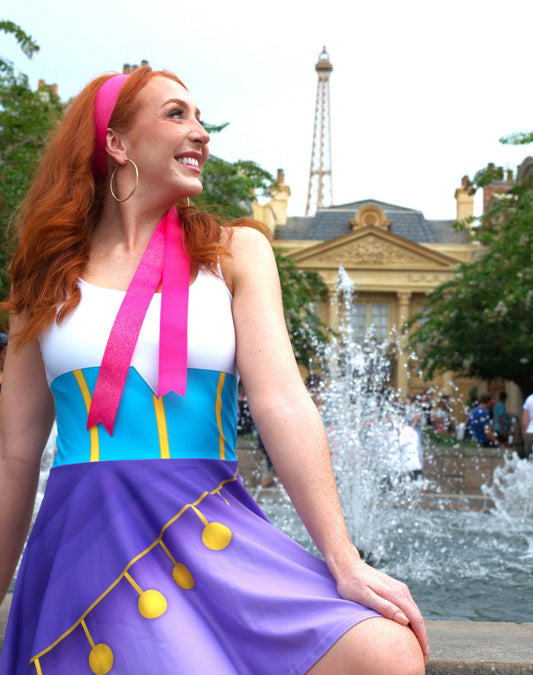 Esmerelda Skater Dress disney adultdisney channelWrong Lever Clothing