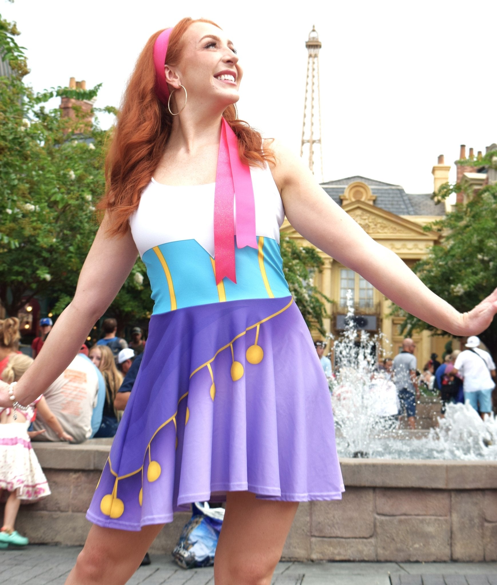 Esmerelda Skater Dress disney adultdisney channelWrong Lever Clothing