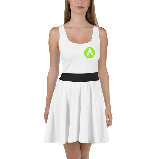 EVE Robot Inspired Skater Dress - cosplay, bounding, costume boundingcasual cosplayWrong Lever Clothing