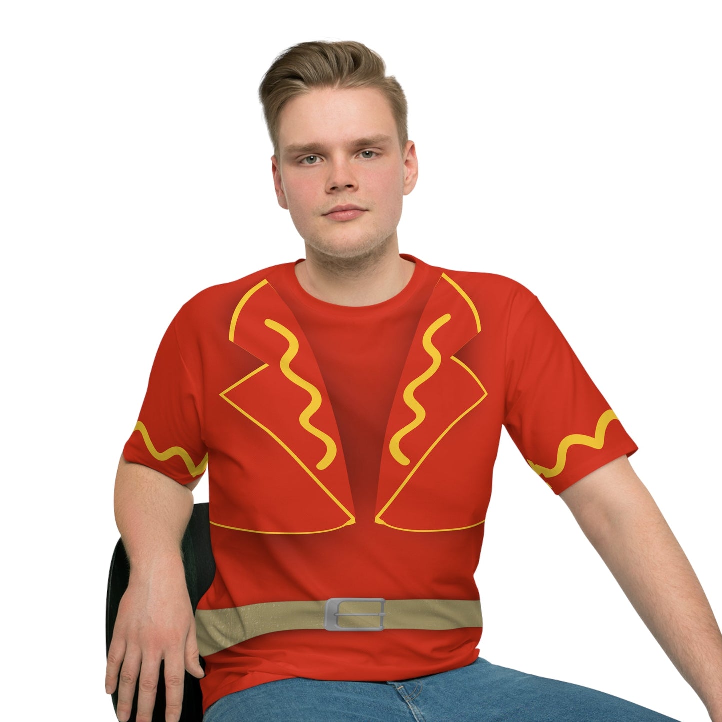 Festive Rooster Graphic Tee | Mariachi Inspired Shirt | Colorful Fiesta Character Shirt | Theme Park Outfit bold graphic teecolorful graphic teeAll Over PrintsWrong Lever Clothing