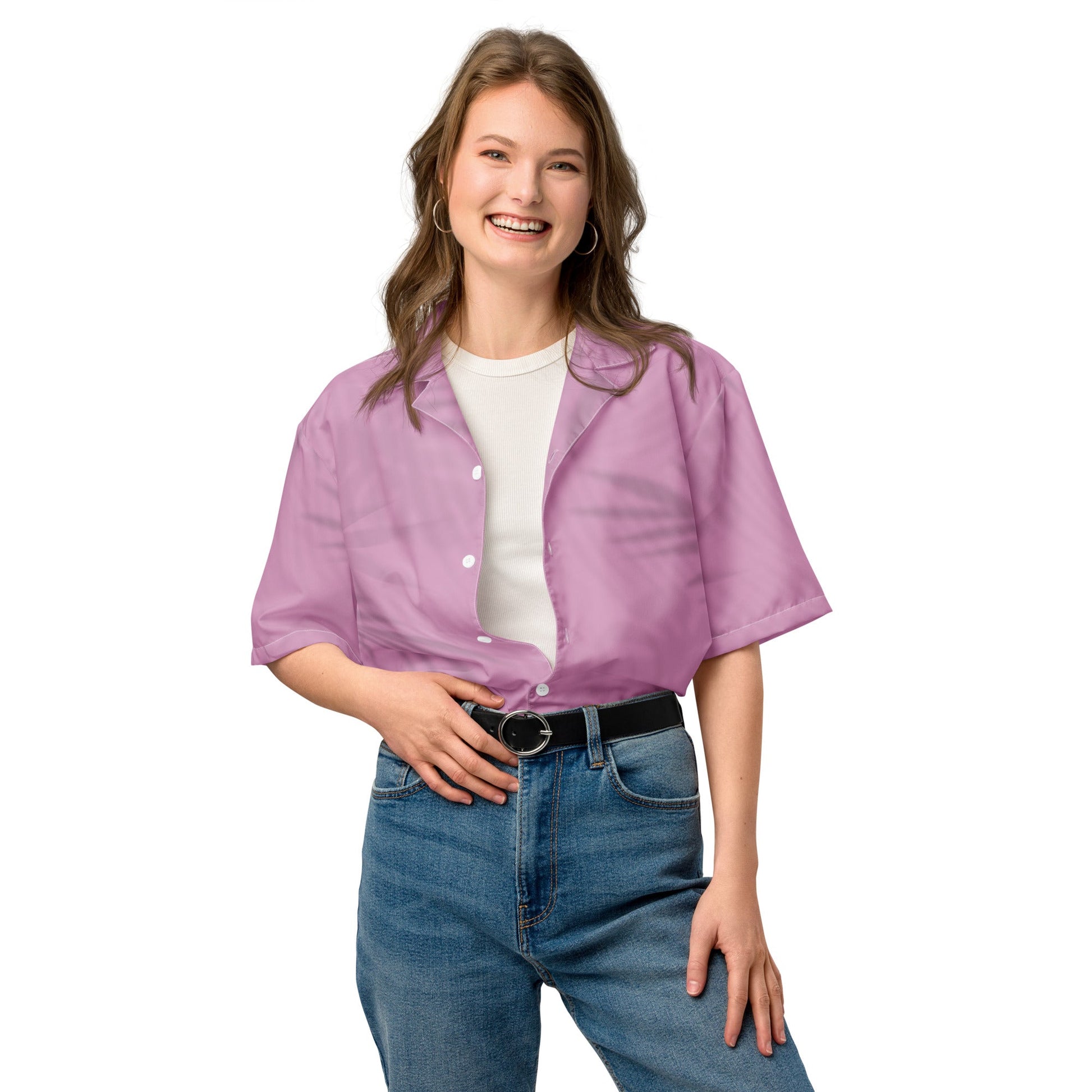 Fox - Inspired Tropical Button - Up Shirt – Orange Hawaiian Shirt – Character - Inspired Vacation Shirt – Park Outfit All Over PrintcosplayWrong Lever Clothing