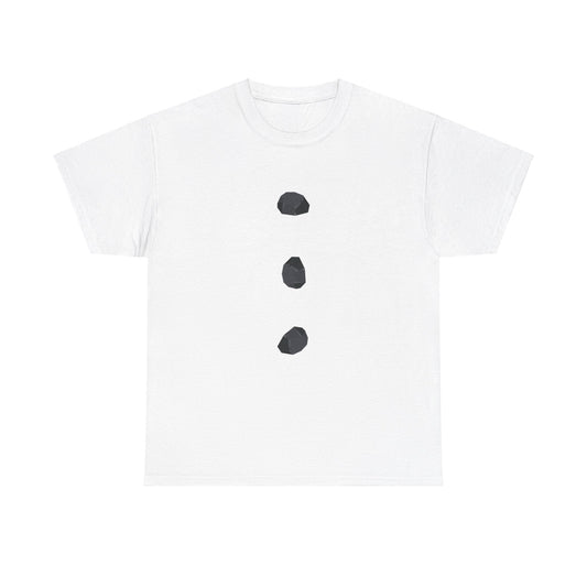 Friendly Snowman Unisex Heavy Cotton Tee Crew neckDTGT - ShirtWrong Lever Clothing