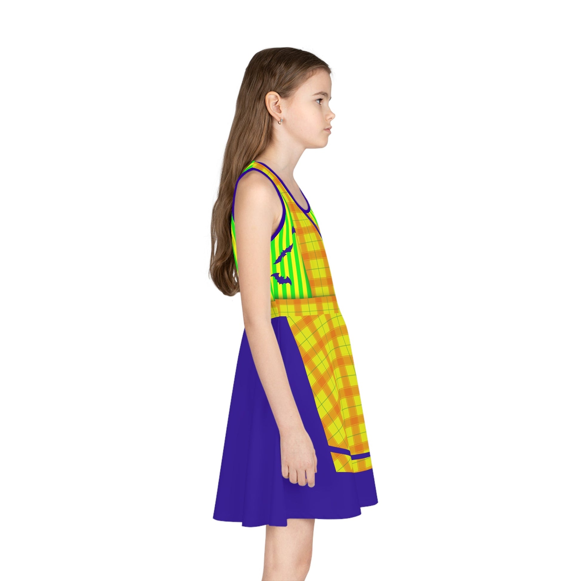 Girls Halloween Party Cast Member Inspired Dress active disney familyadult disney halloweenAll Over PrintsWrong Lever Clothing