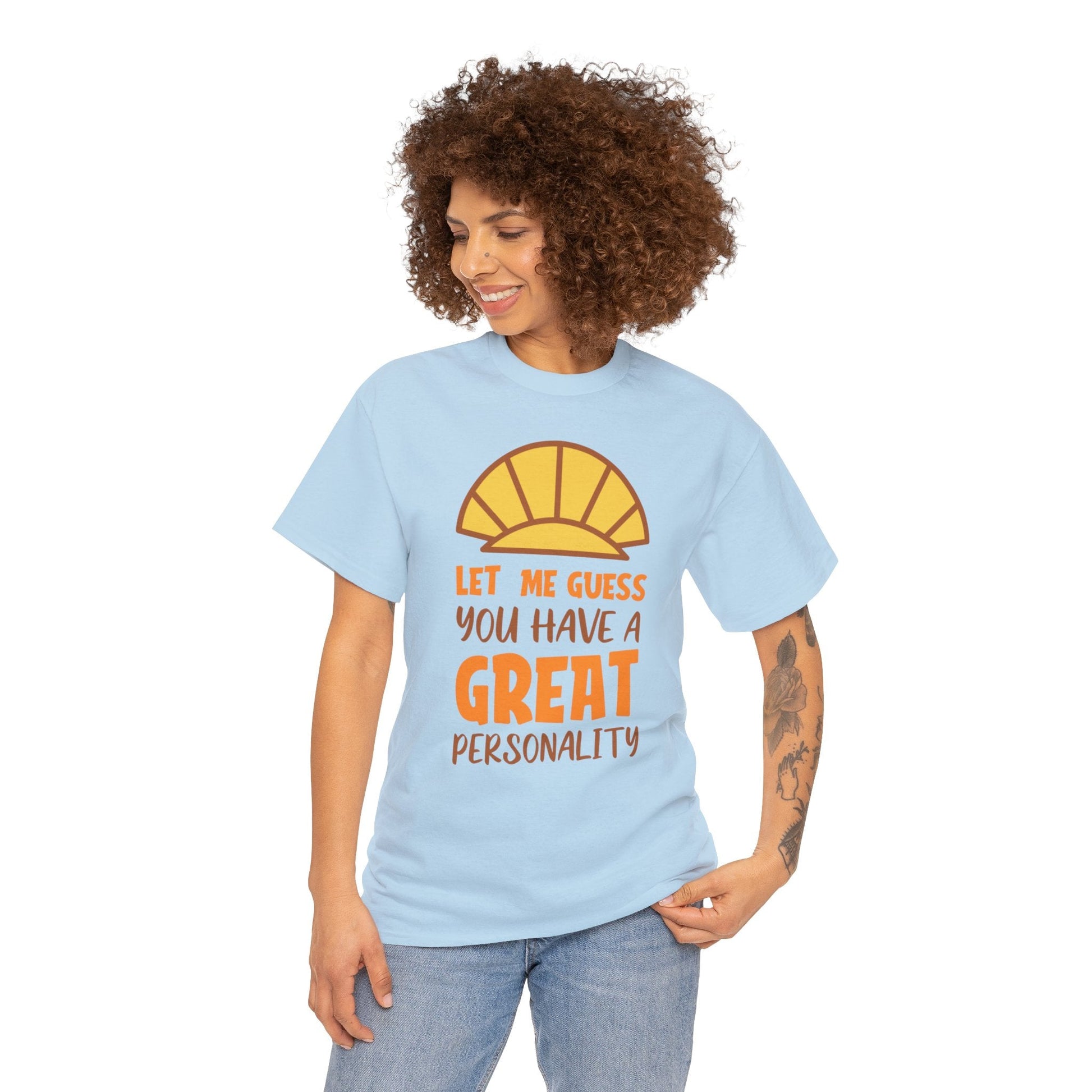 Great Personality Unisex Heavy Cotton Tee Crew neckDTGT-ShirtWrong Lever Clothing