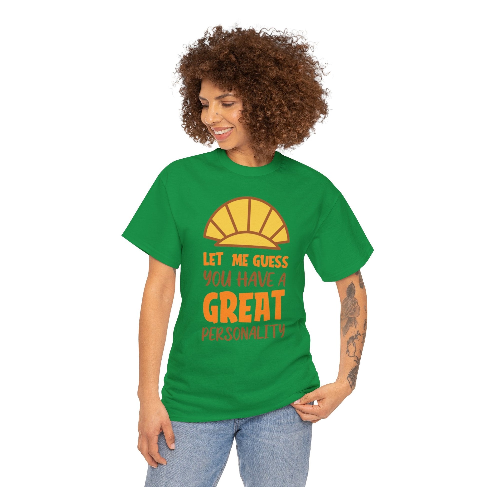 Great Personality Unisex Heavy Cotton Tee Crew neckDTGT-ShirtWrong Lever Clothing