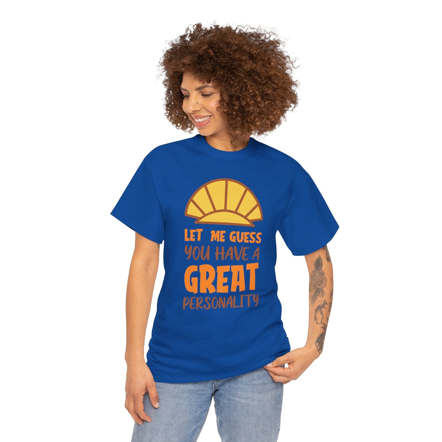 Great Personality Unisex Heavy Cotton Tee Crew neckDTGT-ShirtWrong Lever Clothing