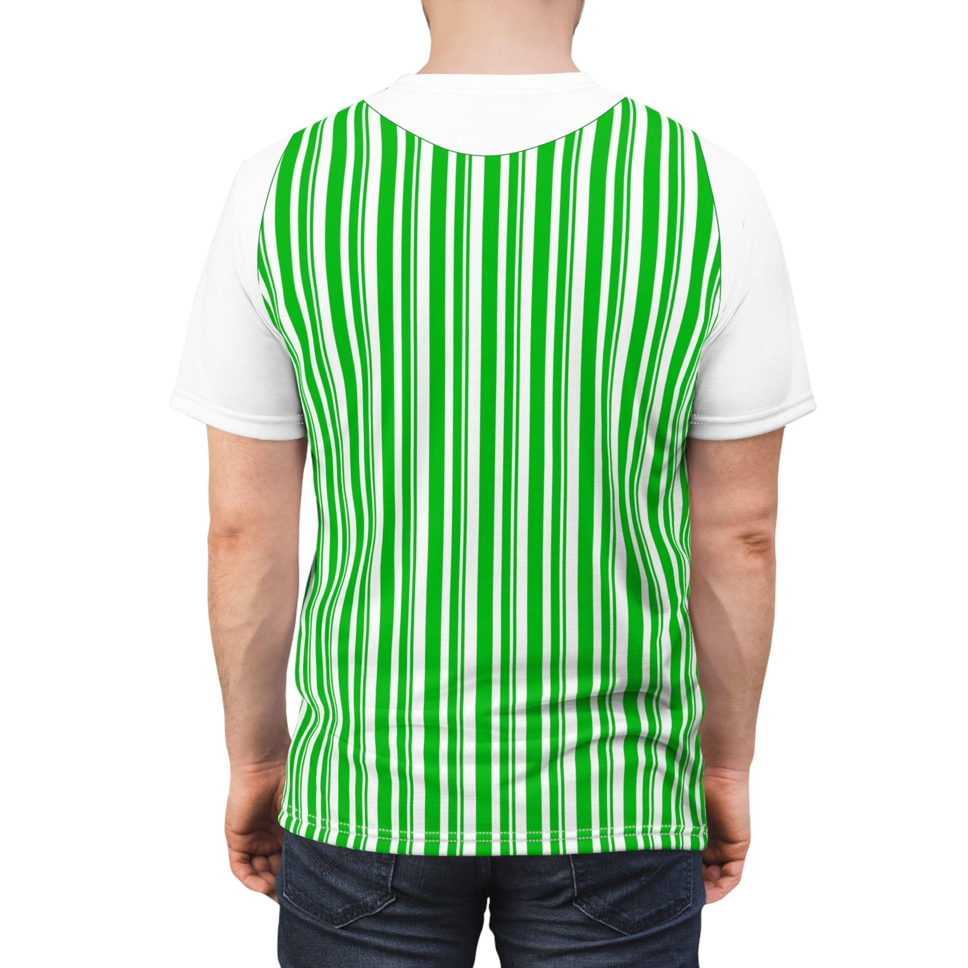 Green Dapper Day Main St Magic Inspired Unisex short sleeve shirt - Bounding Main St USA Style adult disney halloweenadult halloweenAll Over PrintsWrong Lever Clothing