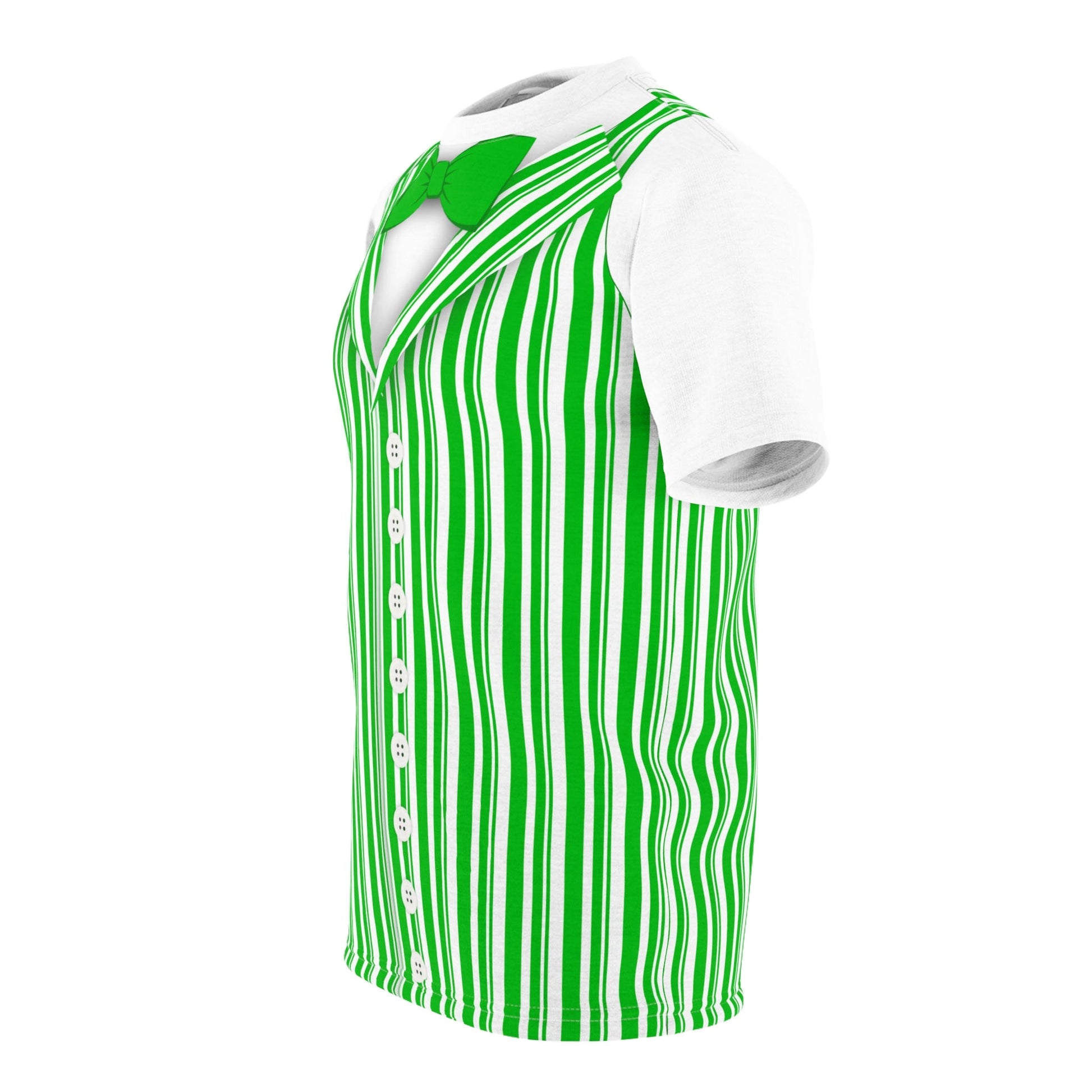 Green Dapper Day Main St Magic Inspired Unisex short sleeve shirt - Bounding Main St USA Style adult disney halloweenadult halloweenAll Over PrintsWrong Lever Clothing