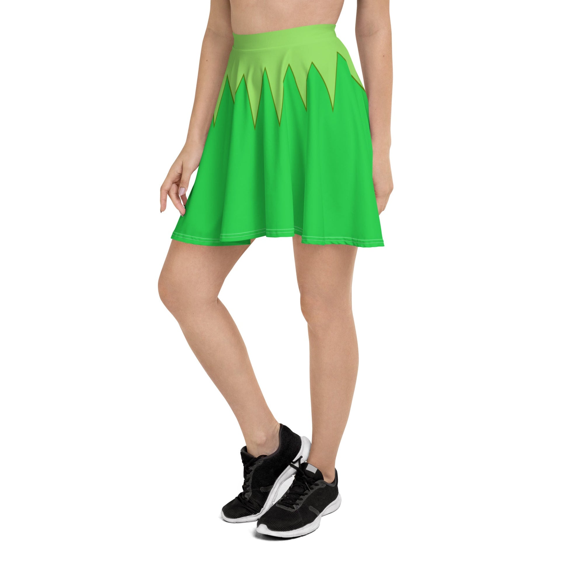 Green Frog Puppet Skater Skirt disney boundingdisney cosplayWrong Lever Clothing