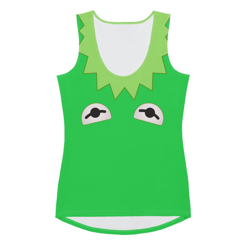 Green Frog Puppet Tank Top disney boundingdisney cosplayWrong Lever Clothing