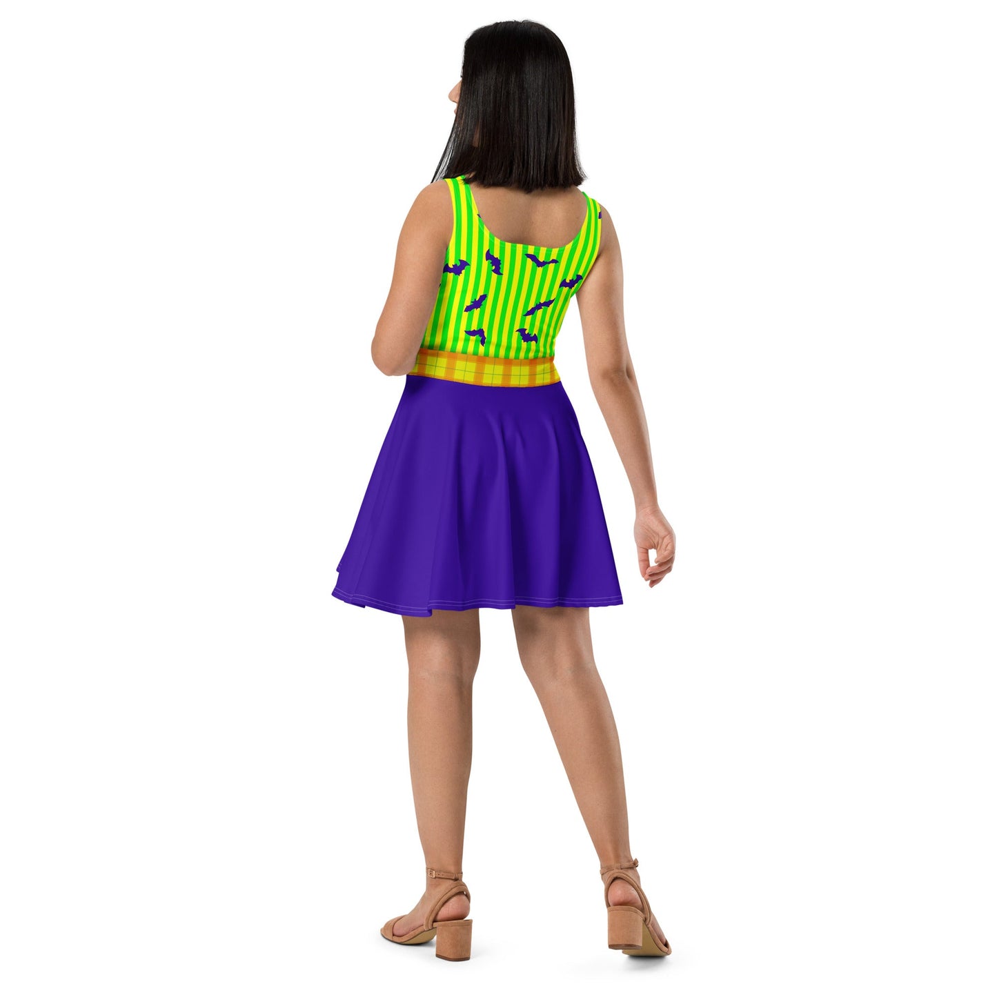 Halloween Party Cast Member Inspired Skater Dress disney adultdisney costumeWrong Lever Clothing
