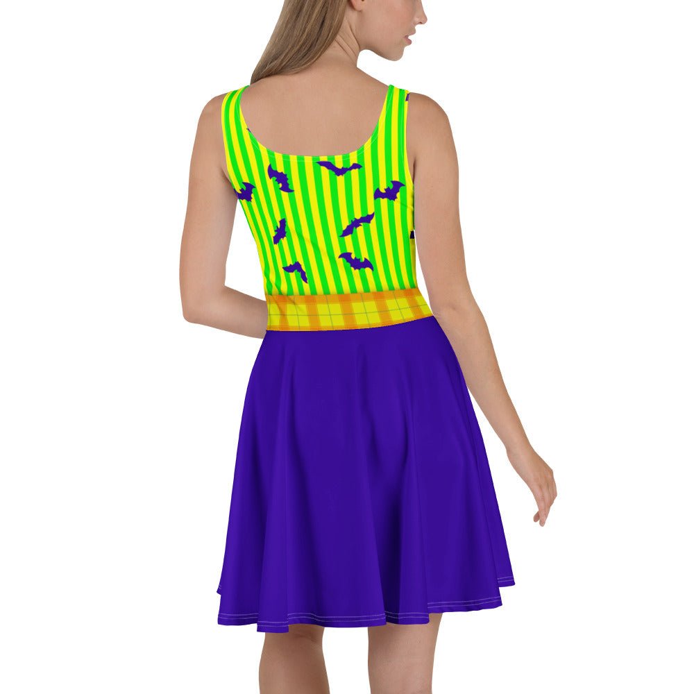 Halloween Party Cast Member Inspired Skater Dress disney adultdisney costumeWrong Lever Clothing