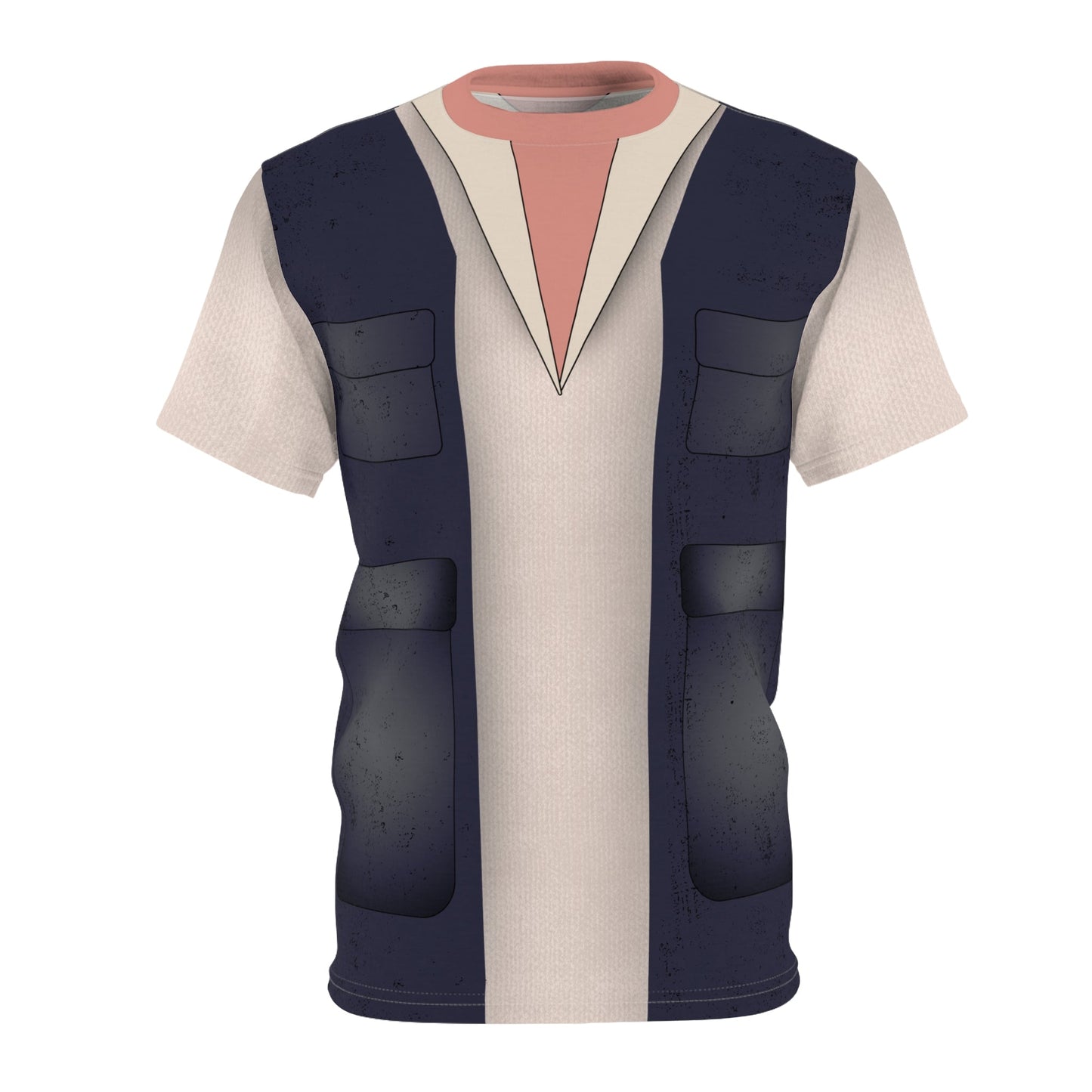Hans inspired Cosplay Tee - bounding, fandom, Star fighter style cosplaycosplay expoAll Over PrintsWrong Lever Clothing