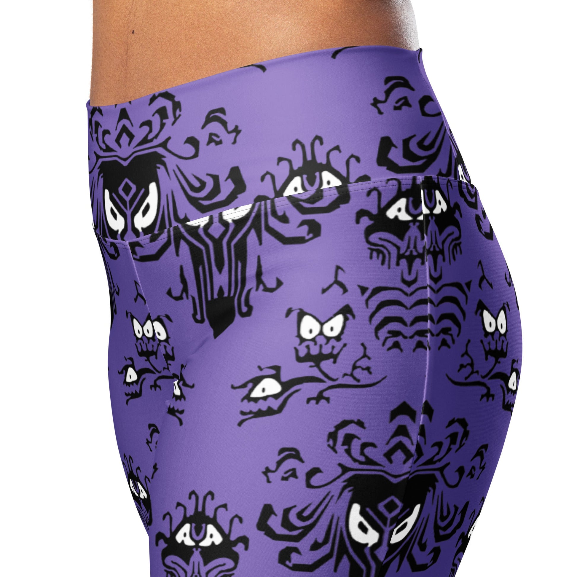 Haunted House Flare leggings cast member styledisney costumeWrong Lever Clothing