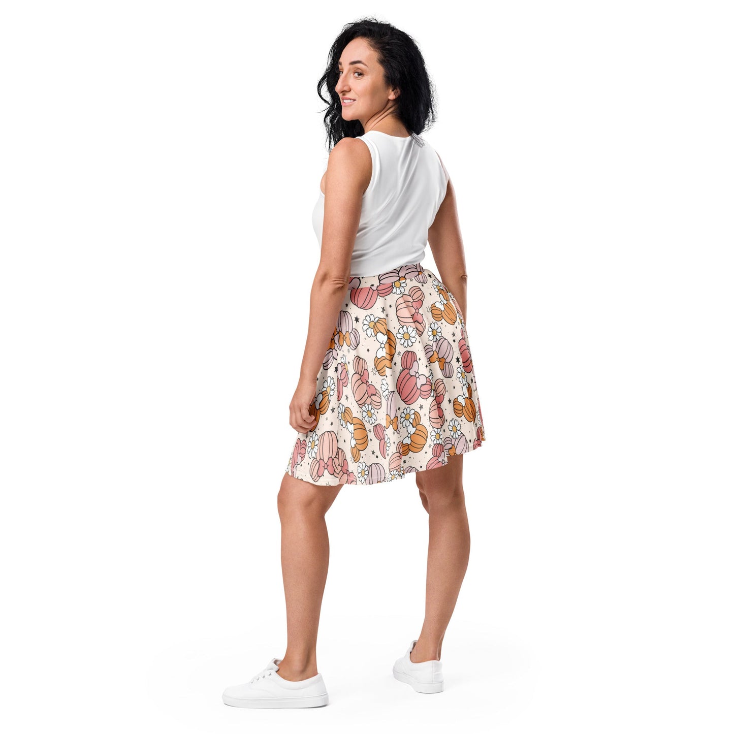 Inspired Pumpkin Skater Skirt disney boundingdisney cosplayWrong Lever Clothing