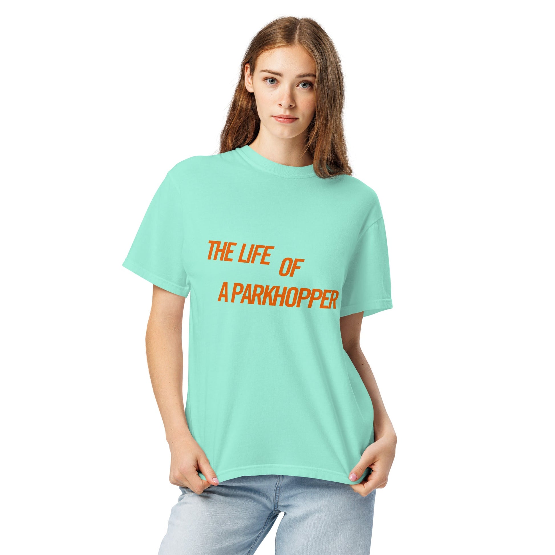 Life of a Park Hopper Shirt | Wrong Lever Clothing Co. Bound Boldly Top | Retro Vacation Tee | Theme Park Bound Outfit | Pastel Travel Gift bound boldlycozy travel outfitWrong Lever Clothing