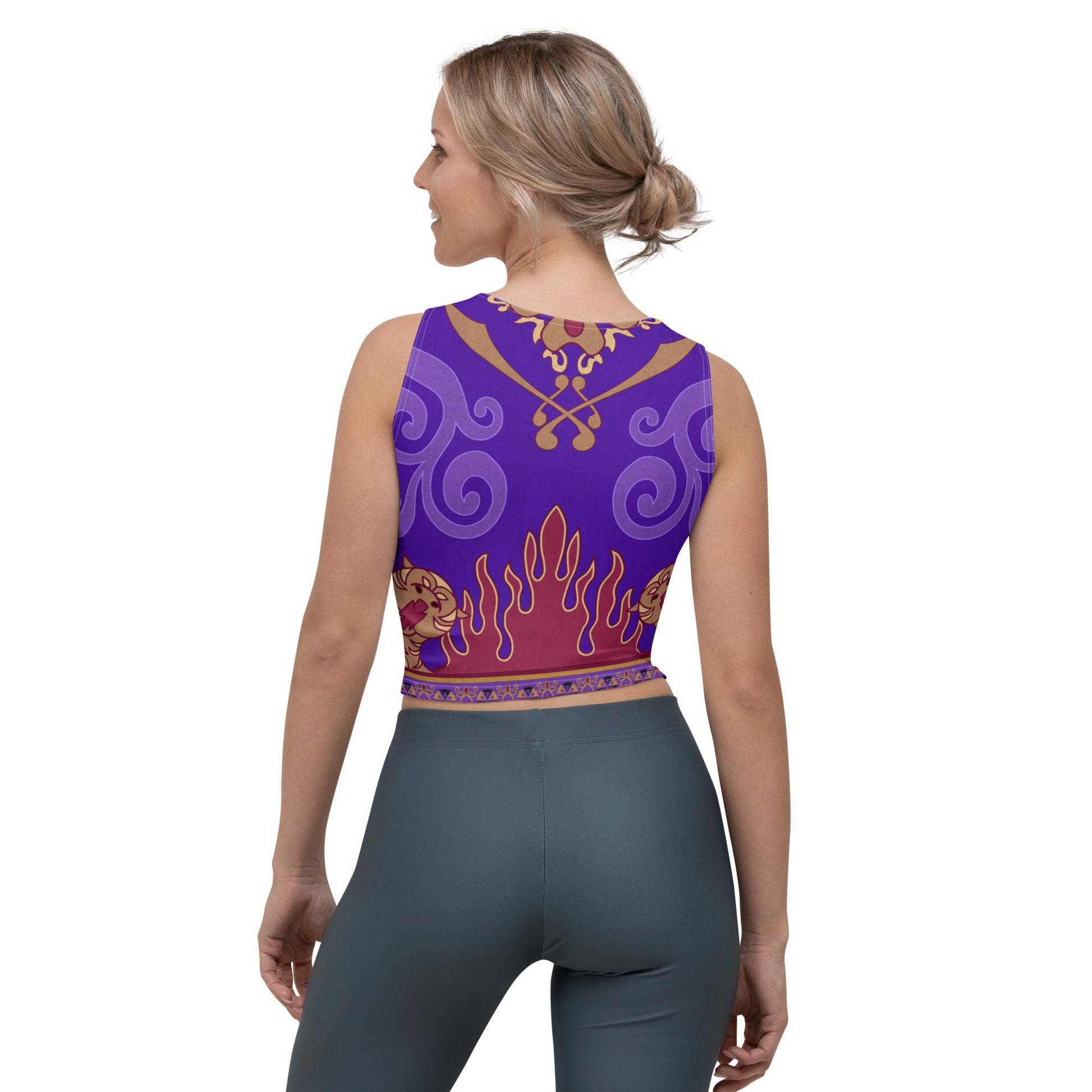 Magic Carpet Crop Top aladdincharacter costumeWrong Lever Clothing