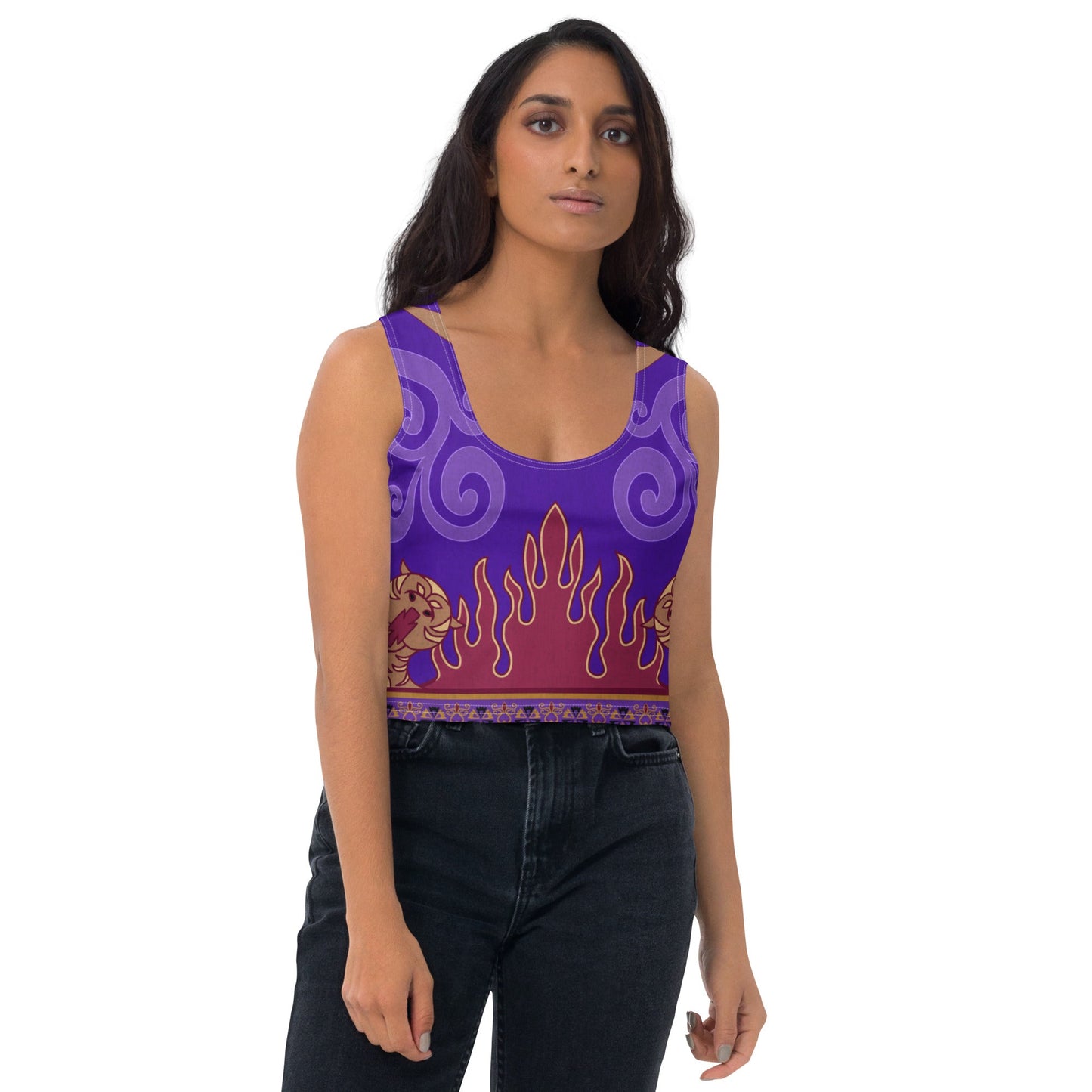 Magic Carpet Crop Top aladdincharacter costumeWrong Lever Clothing