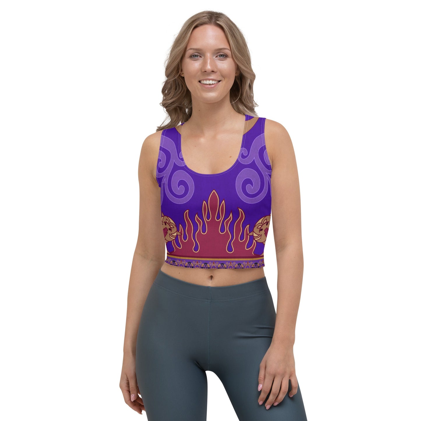 Magic Carpet Crop Top aladdincharacter costumeWrong Lever Clothing