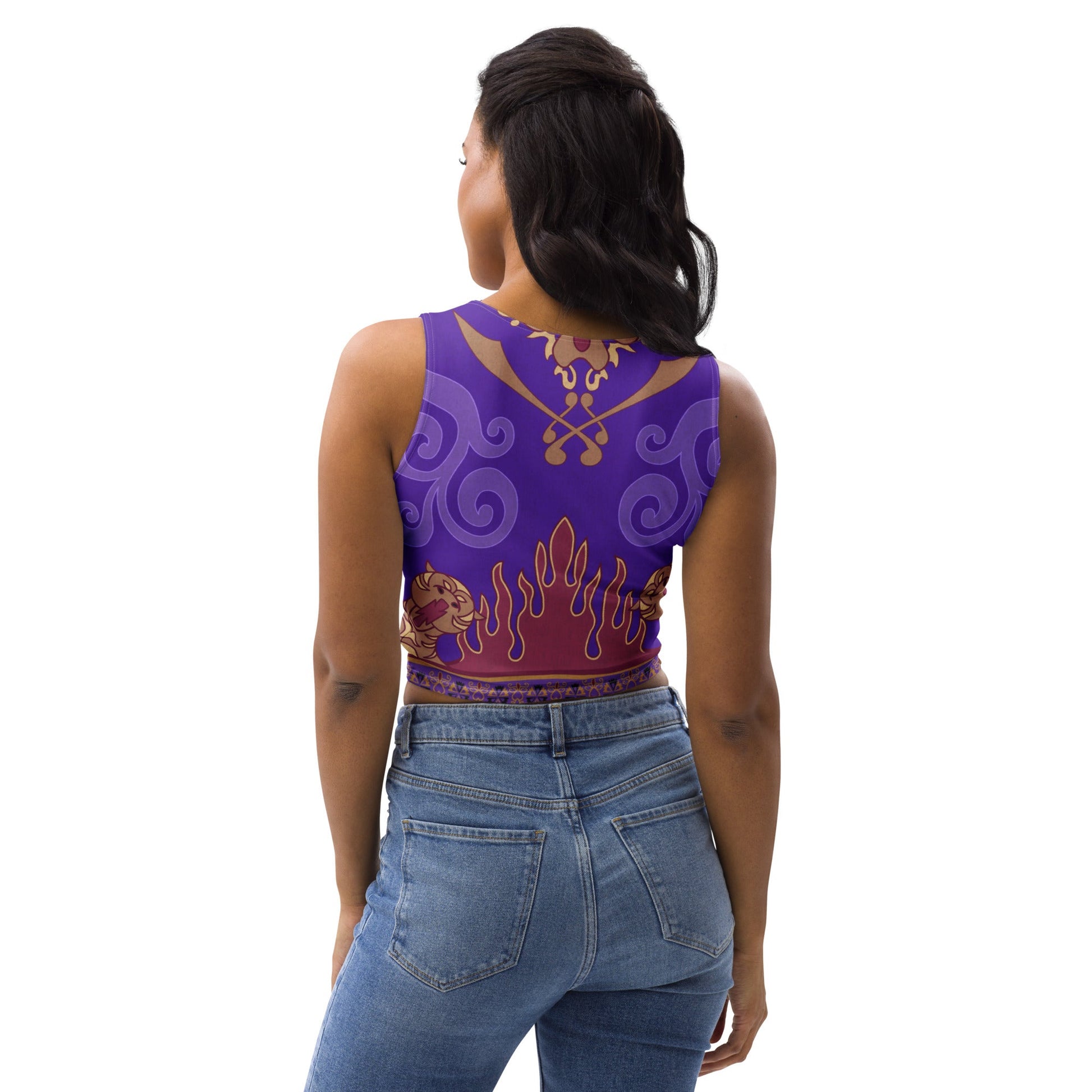 Magic Carpet Crop Top aladdincharacter costumeWrong Lever Clothing