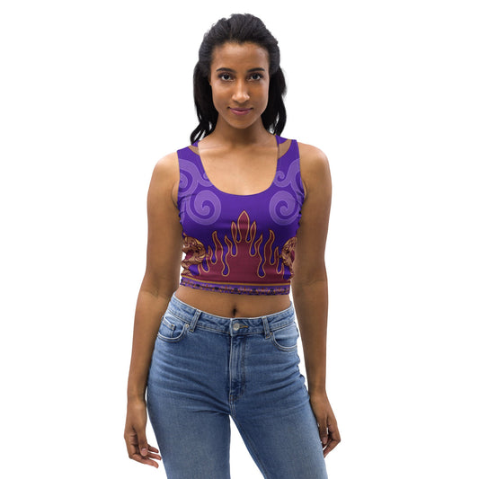 Magic Carpet Crop Top aladdincharacter costumeWrong Lever Clothing