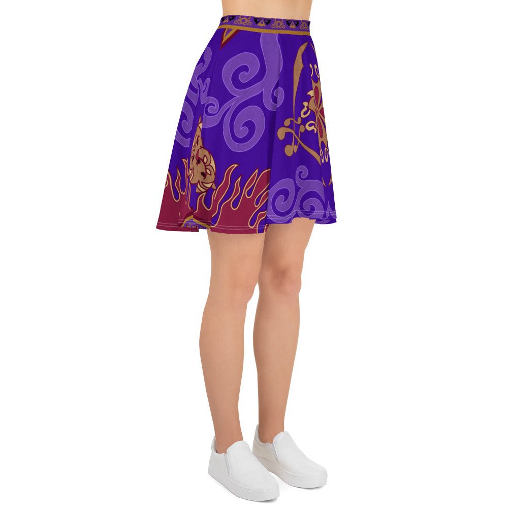 Magic Carpet Skater Skirt aladdincharacter costumeWrong Lever Clothing