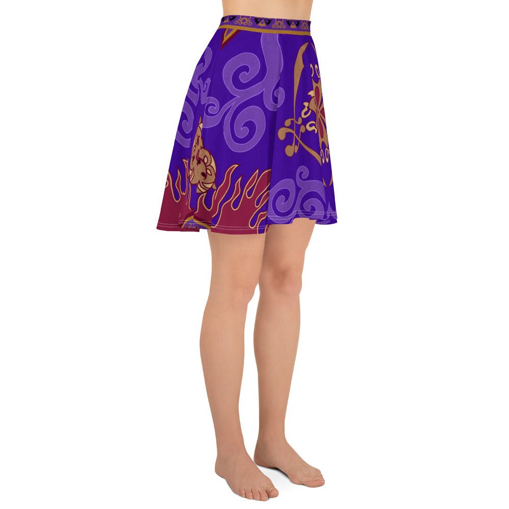 Magic Carpet Skater Skirt aladdincharacter costumeWrong Lever Clothing