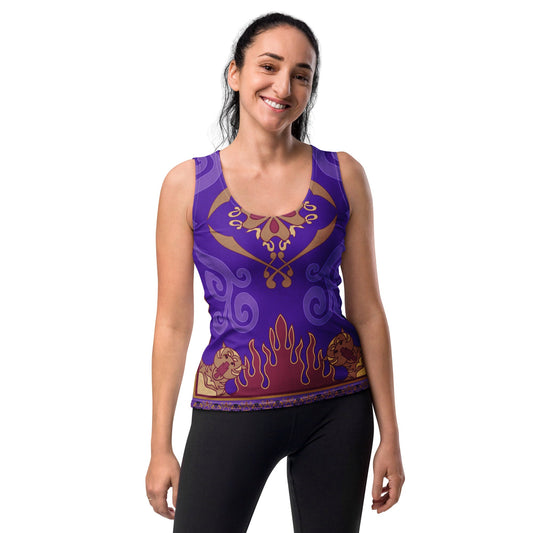 Magic Carpet Tank Top aladdincharacter costumeWrong Lever Clothing