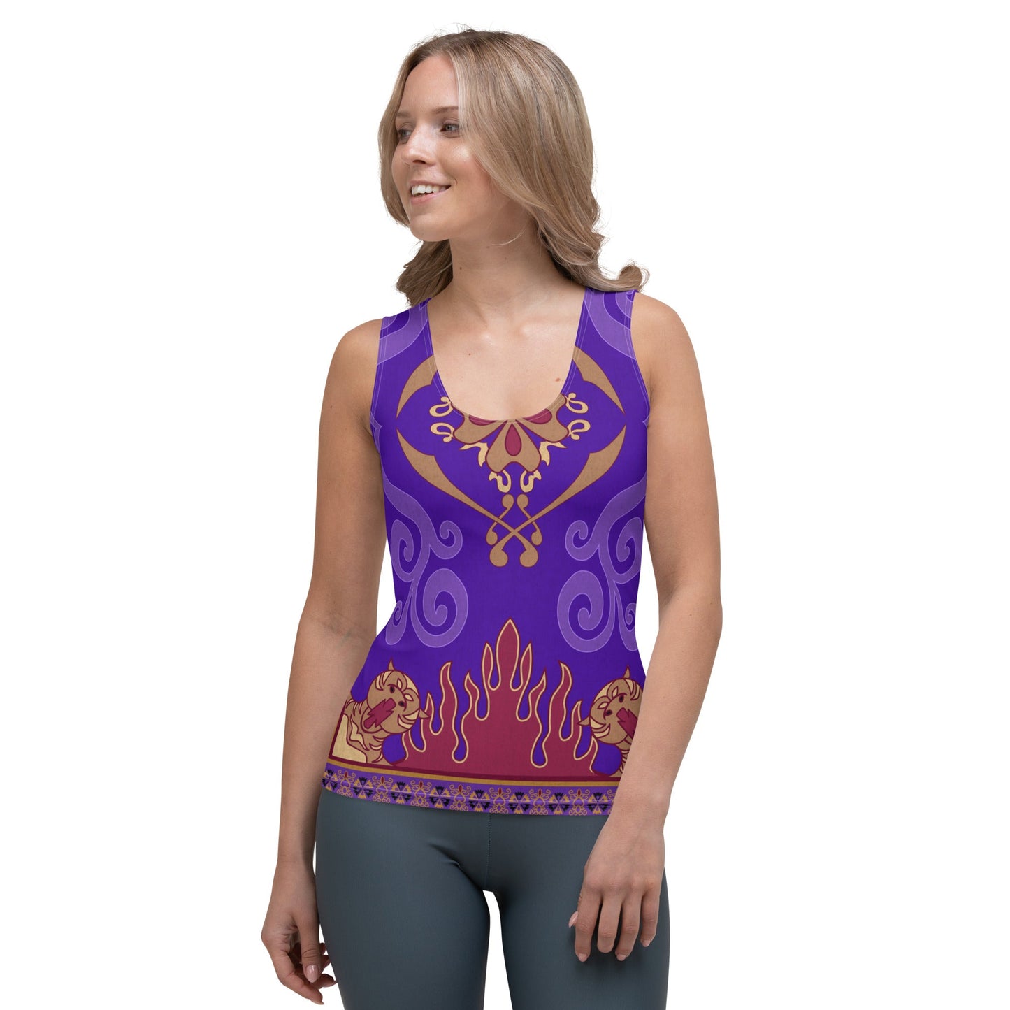 Magic Carpet Tank Top aladdincharacter costumeWrong Lever Clothing