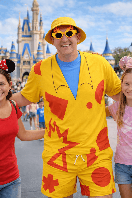 Magic Lamp Vacation Genie Men’s Swim Shorts 90s disneyaladdin vacation costumeAll Over PrintsWrong Lever Clothing