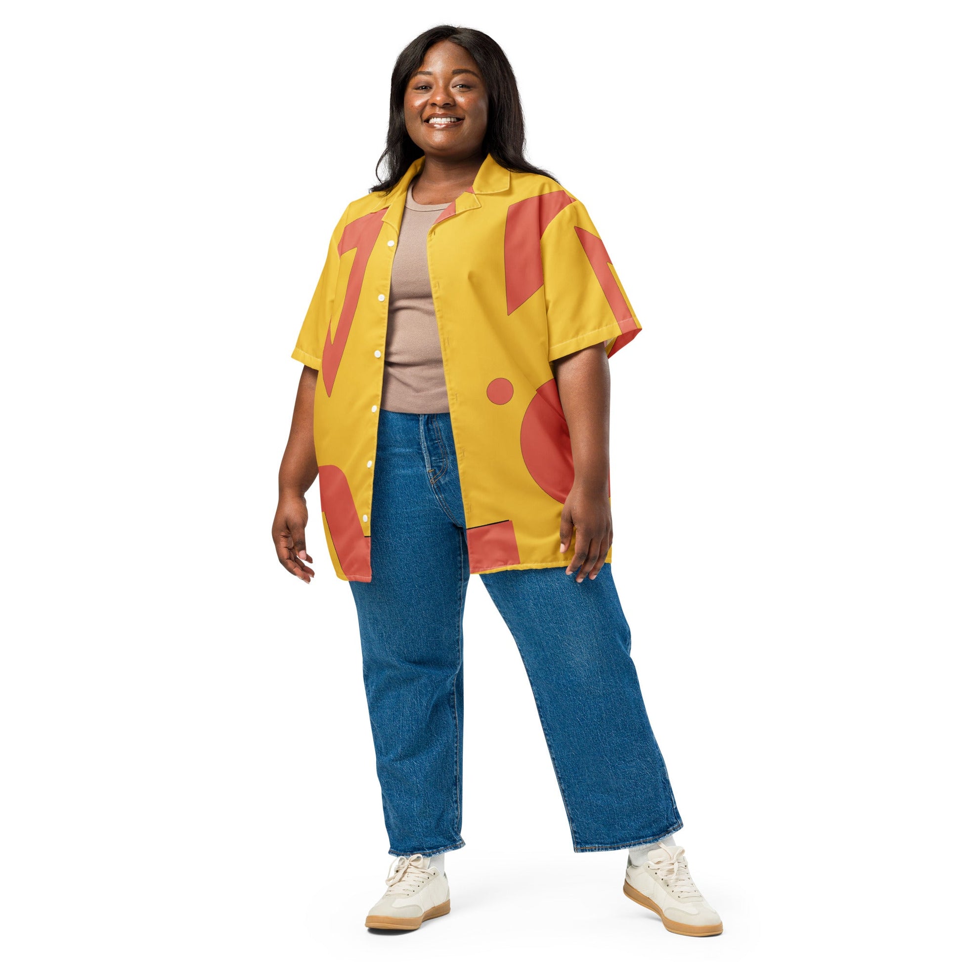 Magic Lamp Vacation Genie Unisex button shirt 90s disneyaladdin costumeWrong Lever Clothing