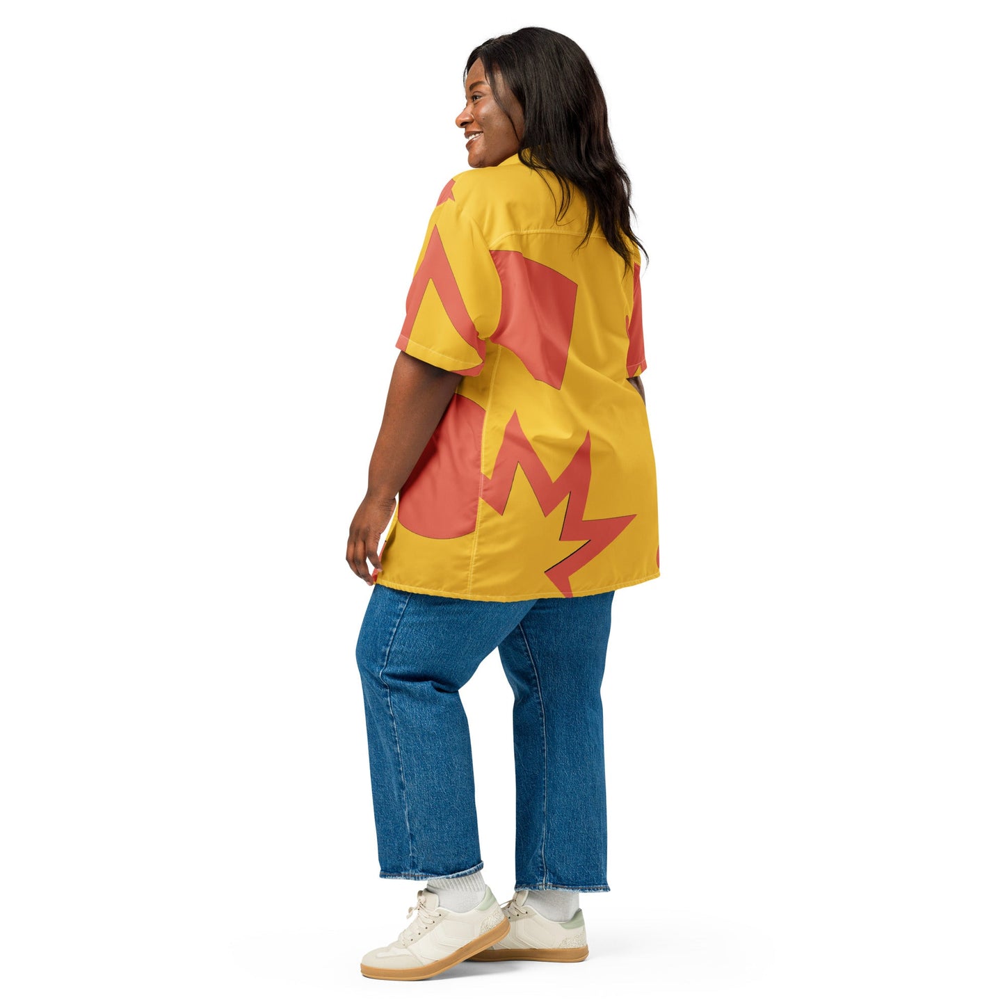 Magic Lamp Vacation Genie Unisex button shirt 90s disneyaladdin costumeWrong Lever Clothing