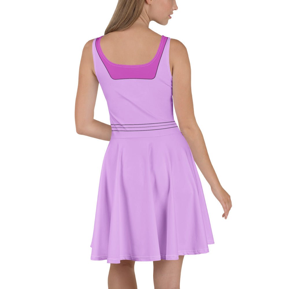 Maid Marian Inspired Fairytale Skater Dress All Over PrintAOP ClothingSkater DressWrong Lever Clothing