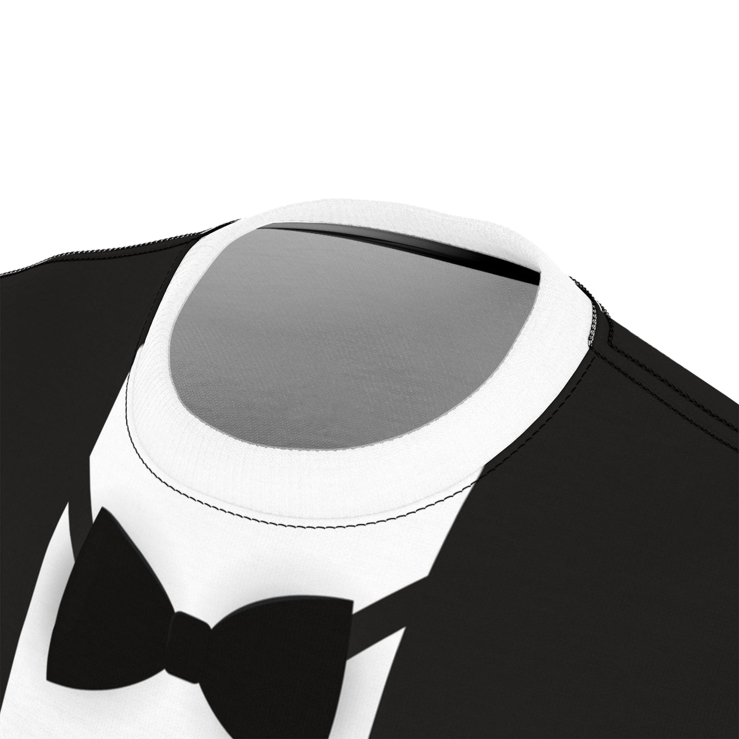 Mens Faux Tuxedo Graphic Shirt, Dapper Penguin Inspired, Novelty Formal Tee disney adultdisney styleAll Over PrintsWrong Lever Clothing