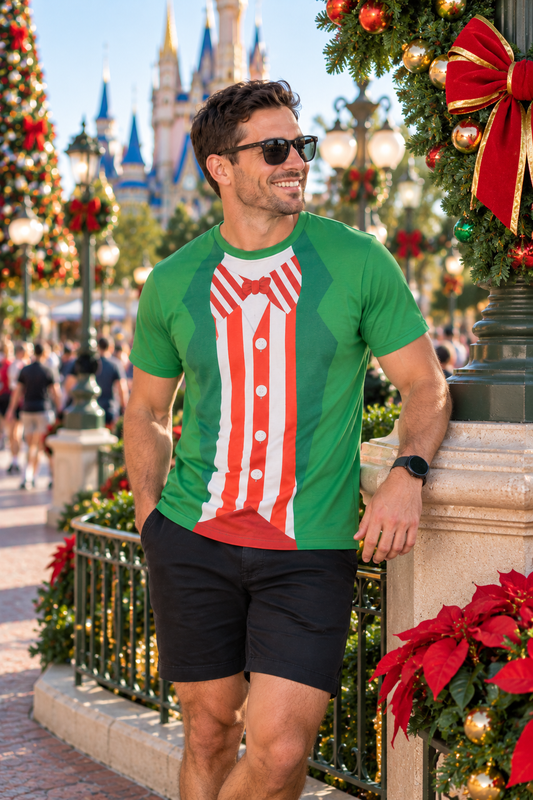 Men’s Festive Holiday Character-Inspired Unisex Tee adult christmasadult christmas topWrong Lever Clothing