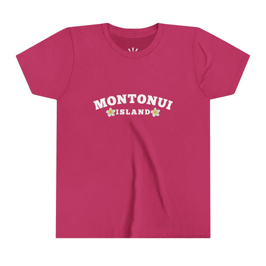 Montonui Youth Short Sleeve Tee active disney familyBack-to-SchoolKids clothesWrong Lever Clothing