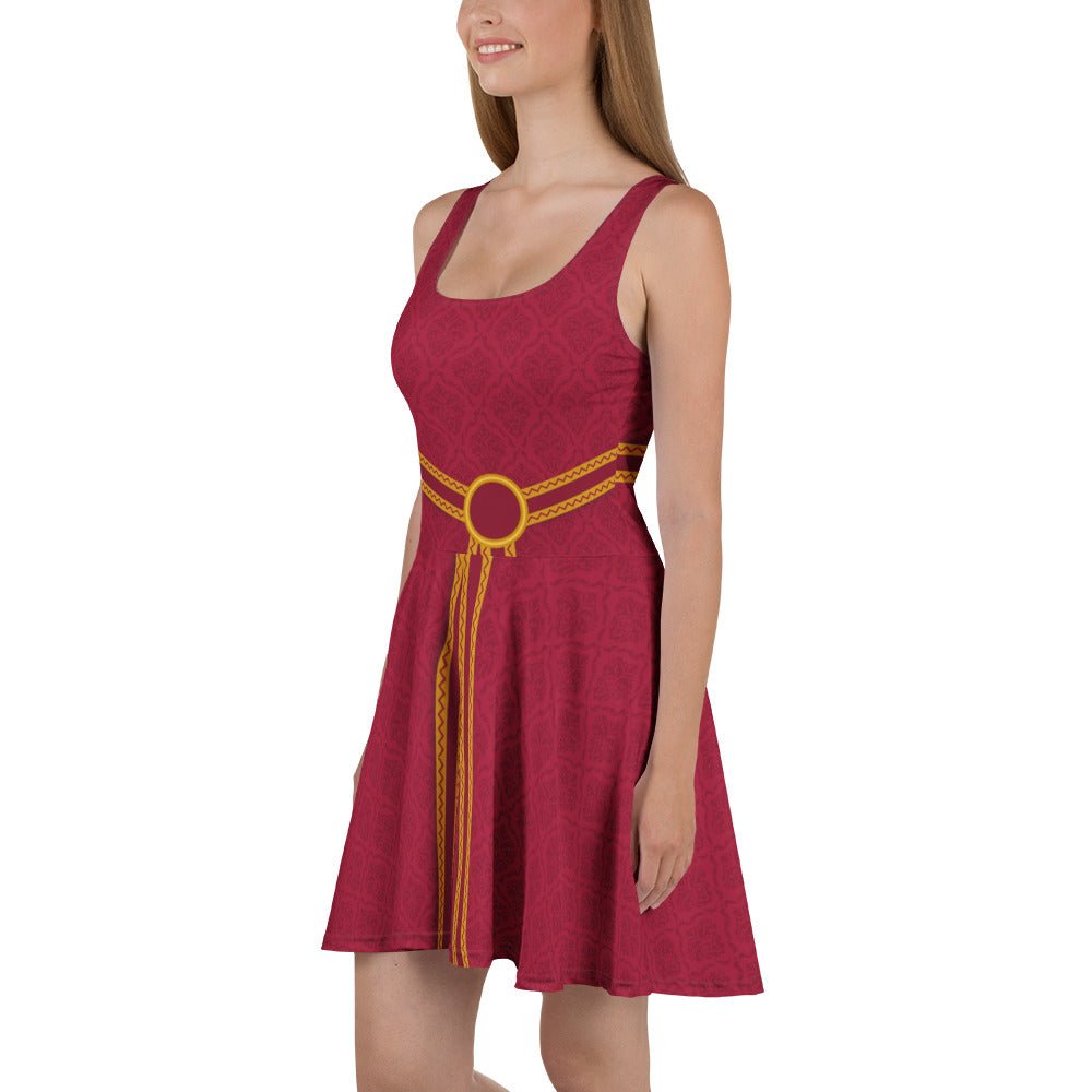 Mother Knows Best Inspired Skater Dress | Villain Inspired Dress boundingcosplayWrong Lever Clothing