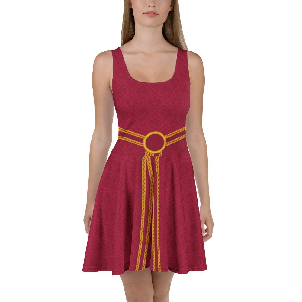 Mother Knows Best Inspired Skater Dress | Villain Inspired Dress boundingcosplayWrong Lever Clothing